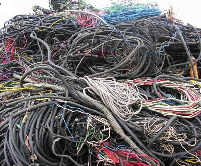 waste cables recycling