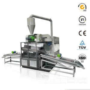 The large copper wire granulator efficiently processes and recycles various types of copper wires and cables.