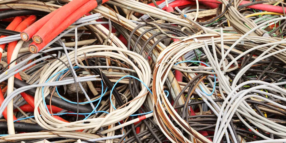 Cintas, alambres y cables