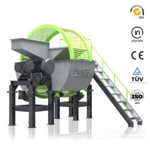 用于将废旧轮胎回收成橡胶屑的工业轮胎粉碎机