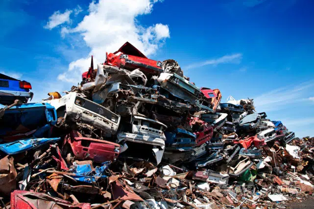 Shredder application for metal recycling