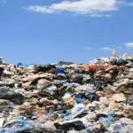 Shredder application for municipal solid waste recycling