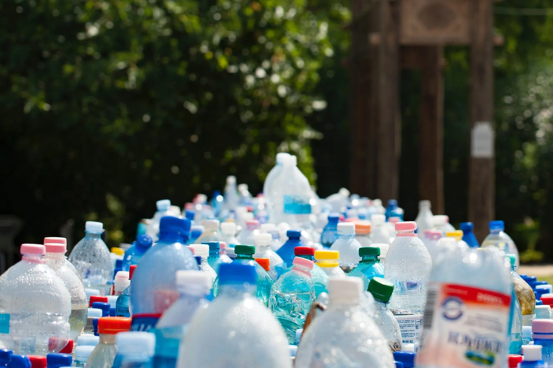Shredder application for plastic recycling