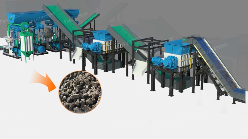 RDF system refers to a comprehensive solution that converts solid waste into fuel by reducing, sorting, and refining it to meet energy production standards.
