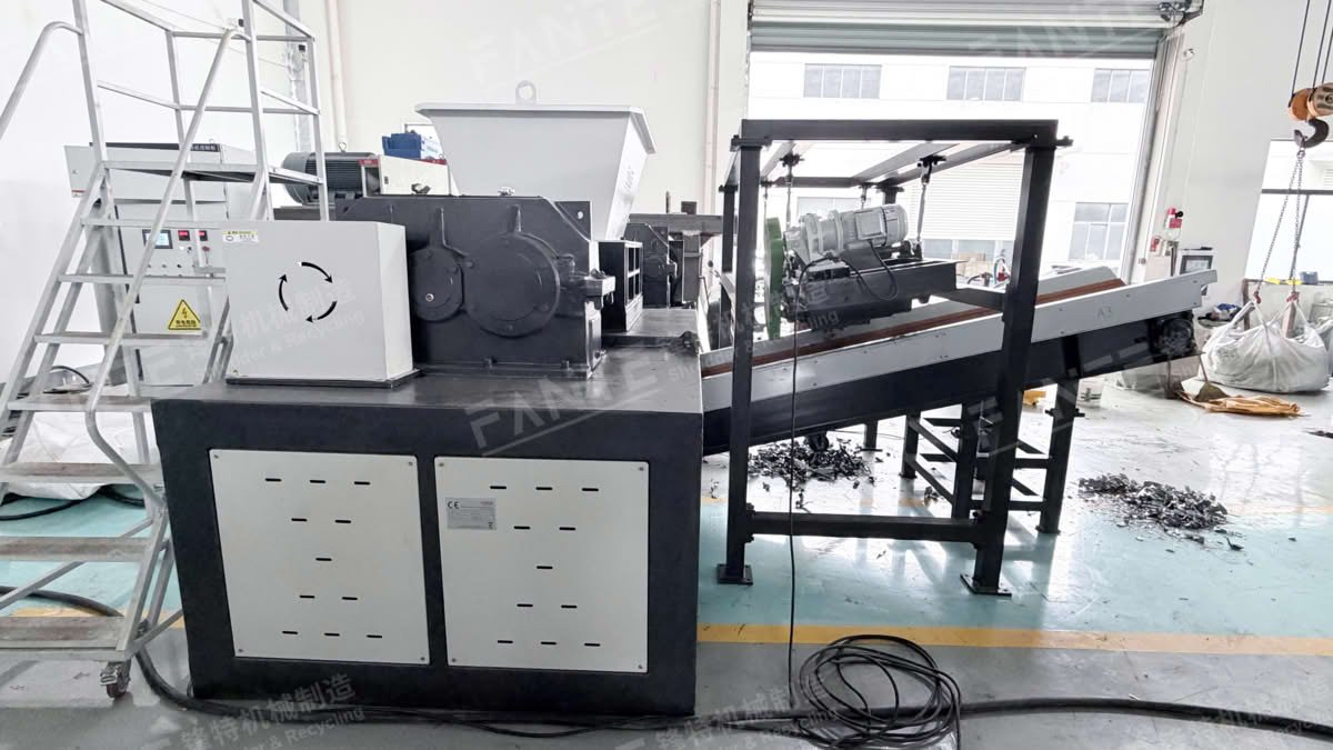 Dual-Shaft Configurations Metal Recycling Shredder