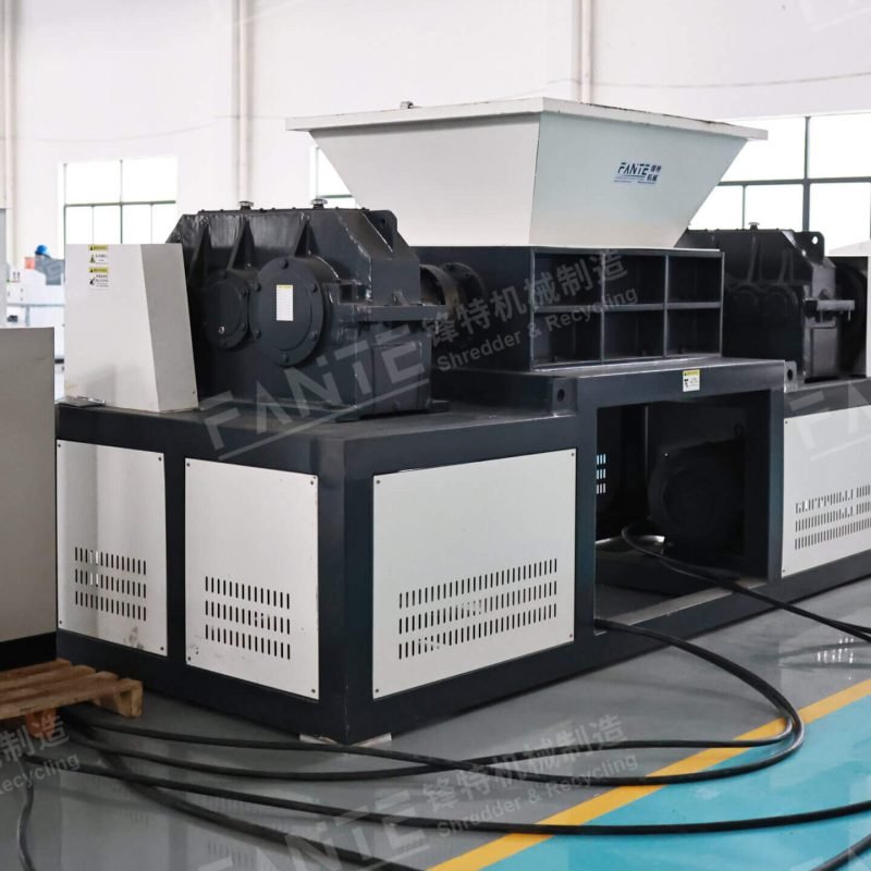 double shaft shredder