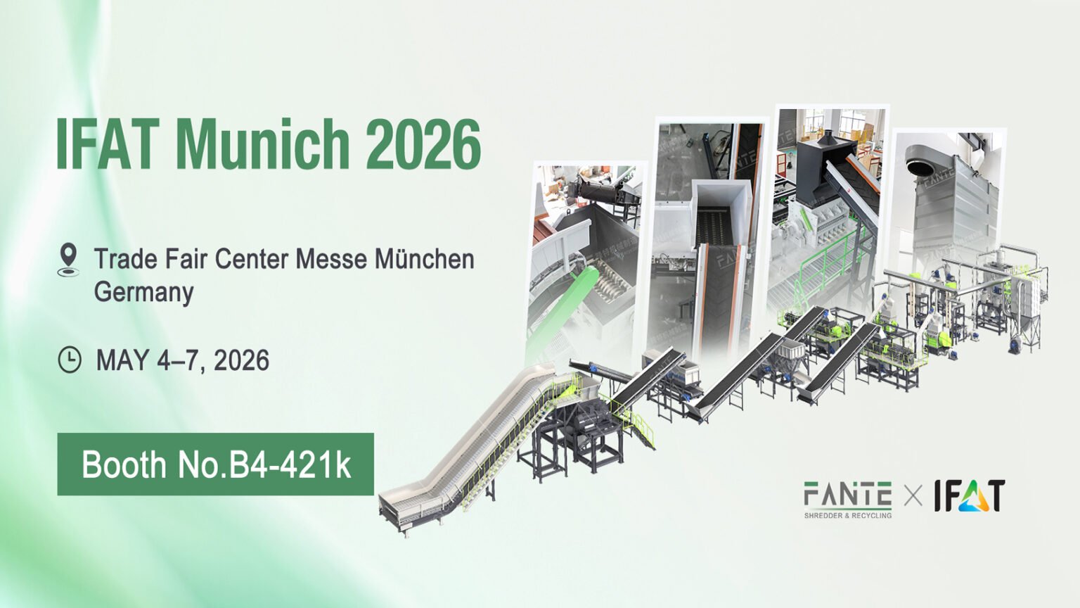 IFAT Munich 2026: Discover Advanced Tire Recycling Line Solutions