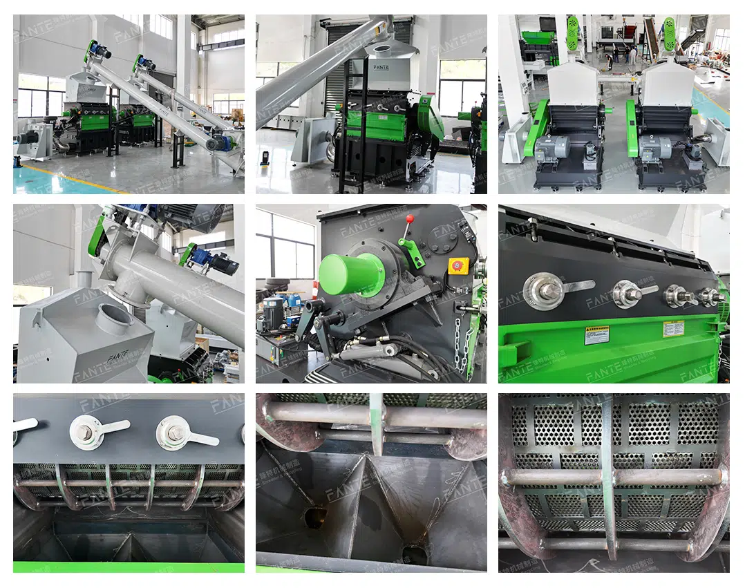 Heavy duty crusher is designed for high-strength crushing applications in plastic recycling and industrial waste reduction.