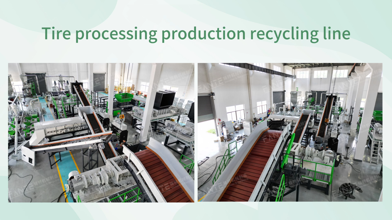 Provide turnkey automated tire shredding solutions
