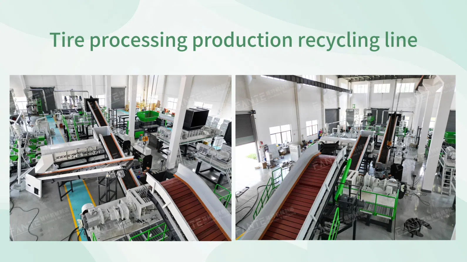 Provide turnkey automated tire shredding solutions